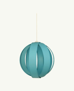Modern Cream Fabric Cocoon Globe Style Vintage Light